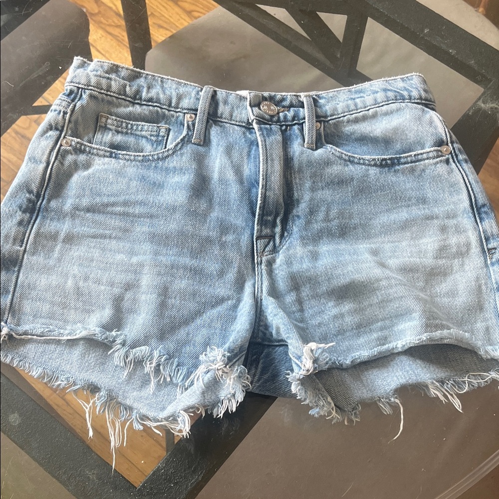 Frame Denim Blue Women's Shorts